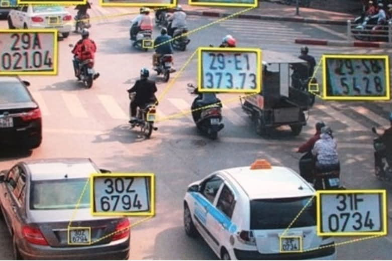 Hình ảnh phạt nguội thông qua Camera giao thông
