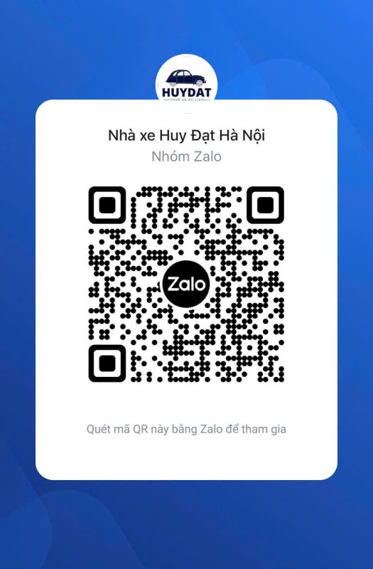 Mã QR  nhóm kèo thuê xe Hà Nội